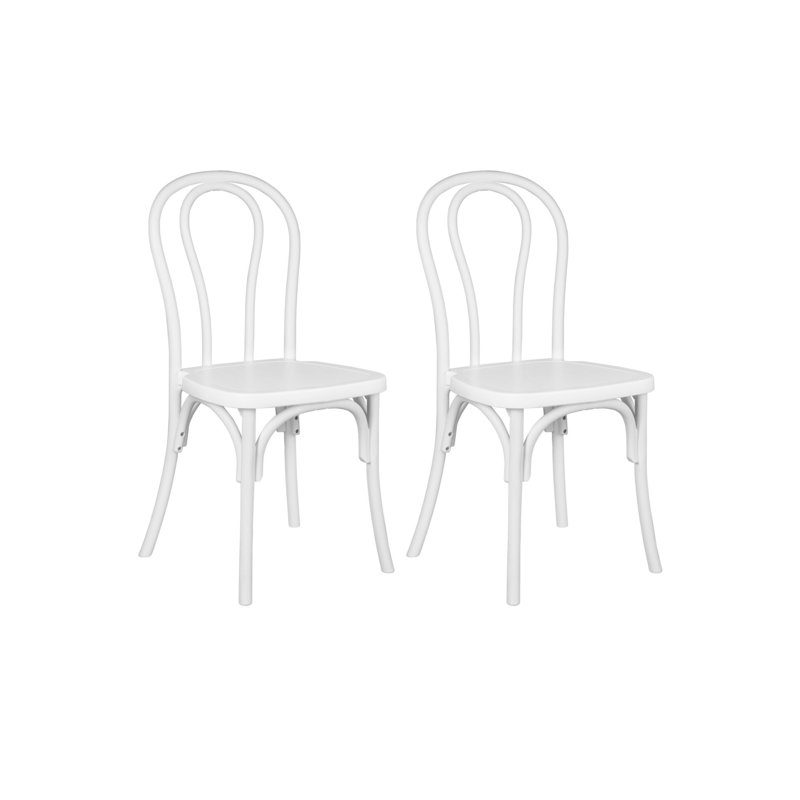Chivari Bentwood Resin Standard Seat, 2 Chair Bundle By Chivari
